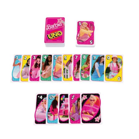 MATTEL GAMES UNO kortos Barbie Filmas, HPY59 HPY59