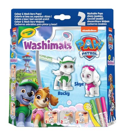 CRAYOLA kūrybinis rinkinys Washimals Paw Patrol, 2 vnt., asort, 74-0287 