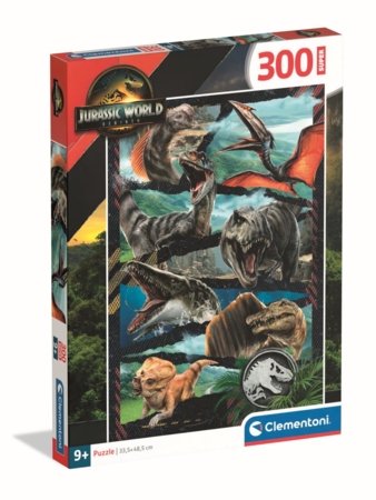 CLEMENTONI dėlionė Jurassic World, 300 det., 21749 