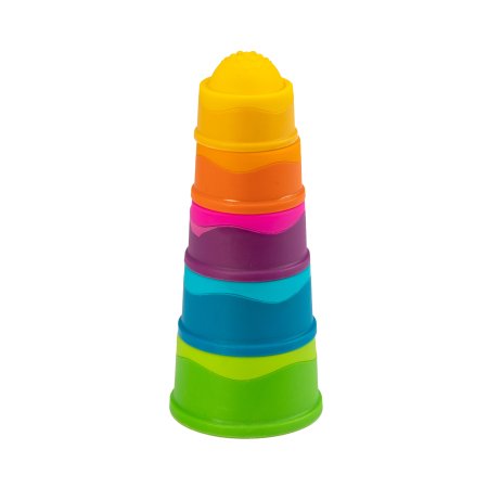 FAT BRAIN TOYS Sensorinis žaislas Dimpl Stack, FA293 