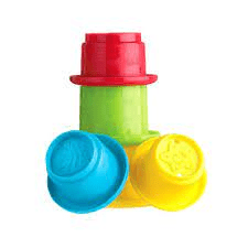 PLAYGRO lavinantys puodeliai statymui, 0181913 