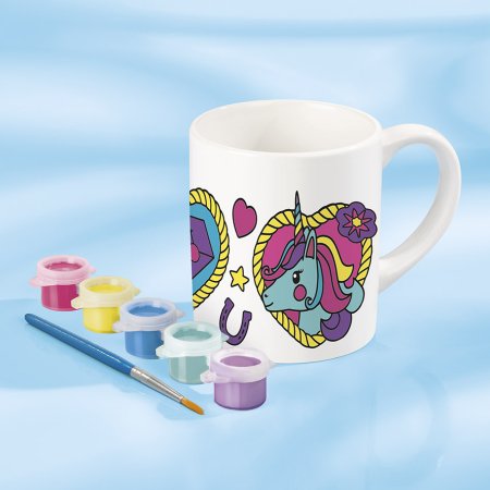 TOTUM kūrybinis rinkinys Unicorn Paint Your Own Mug, 072121 