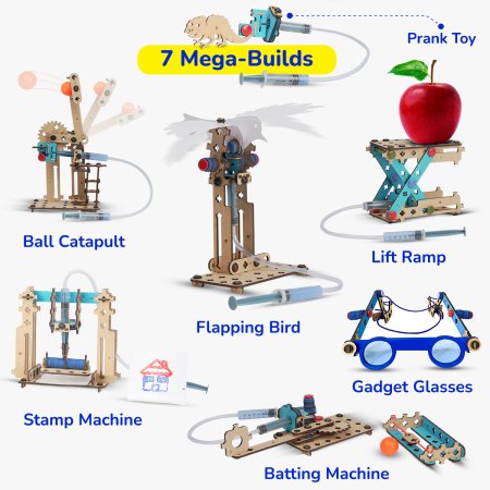 SMARTIVITY konstruktorius Multi Builds Hydraulics Kit, SMRT1221 