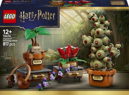 76474 LEGO® Harry Potter™ Hogvartso herbalogijos augalai 