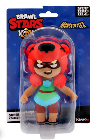MONSTERFLEX BRAWL STARS veiksmo figūrėlė, asort., DIR-BS20250539 