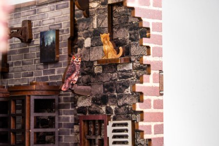 REVELL modelis Diagon Alley - Harry Potter: Tiny Adventures Handmade miniature worlds to assemble, 00530 