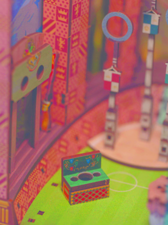 REVELL modelis Quidditch Field - Harry Potter: Tiny Adventures Handmade miniature worlds to assemble, 00532 