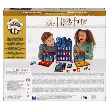 SPINMASTER GAMES žaidimų rinkinys Harry Potter, 8 žaidimai, 6065471 6065471