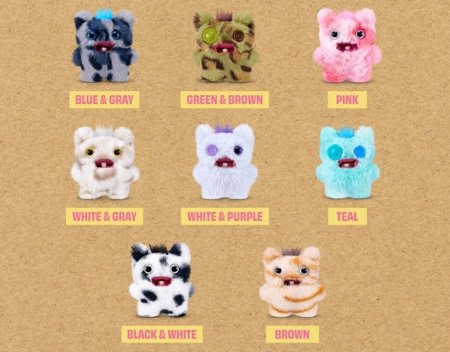 FUGGLER pliušinis monstriukas Baby Fugg Screech Edition, 157117UQ1 