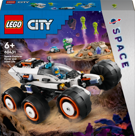 60431 LEGO® City  Kosminių Tyrinėjimų Visureigis Ir Ateiviai 