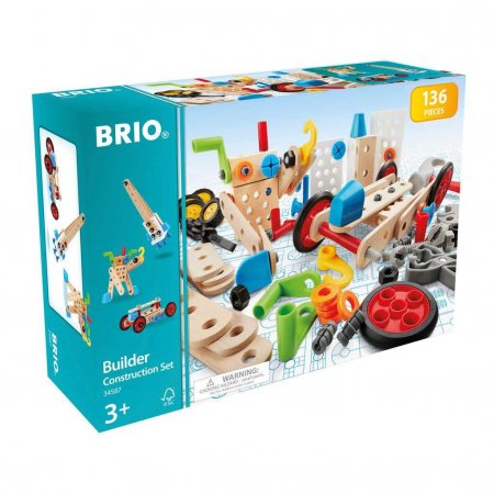 BRIO pradedančiojo statybininko rinkinys #2 Builders 34587 34587