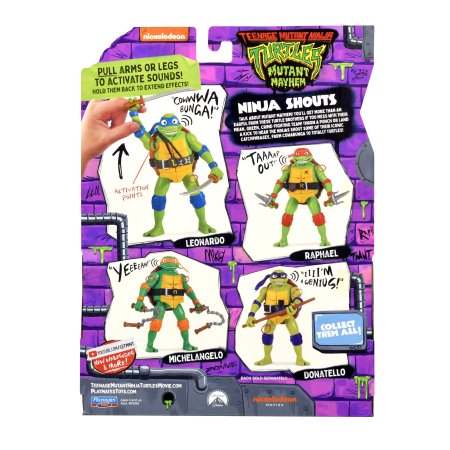 TMNT figūrėlė Ninja Shouts Donatello, 83352 83352