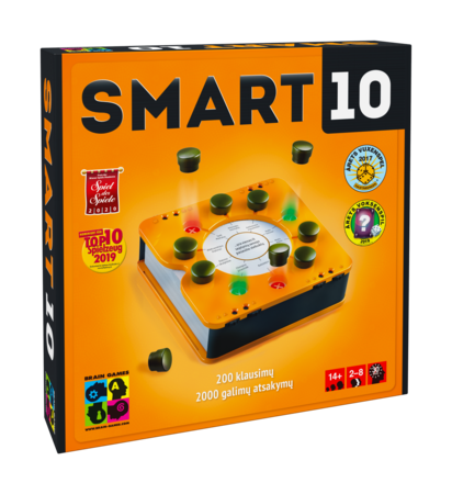 BRAIN GAMES stalo žaidimas Smart10 LT, BRG#SM10LT 