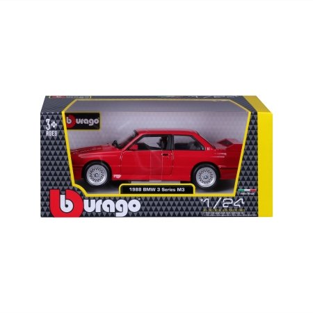 BBURAGO 1:24 Automodelis 1988 BMW 3 series M3, 18-21100 RD 