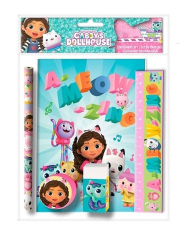 GABBY'S DOLLHOUSE kanceliarijos rinkinys, GD00034 