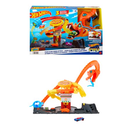 HOT WHEELS rinkinys Gyvatė picerijoje, HTN81 