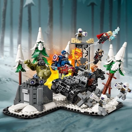 76291 LEGO® Super Heroes Marvel Keršytojų komanda: Altrono amžius 