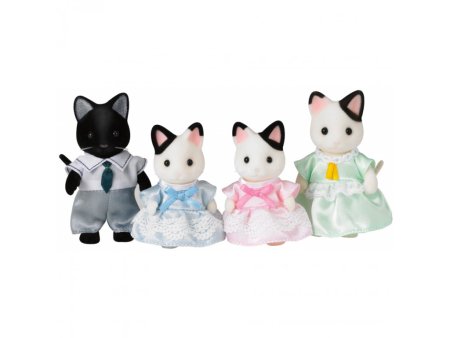 SYLVANIAN FAMILIES puošnių kačių šeimynėlė, 8151SYL 5181SYL