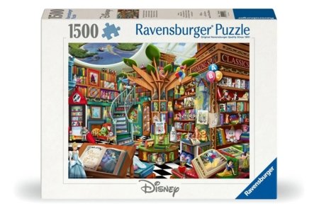 RAVENSBURGER dėlionė Disney knygynas, 1500 det., 12001582 