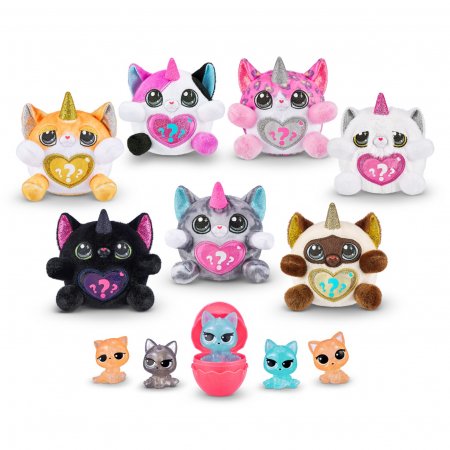 RAINBOCORNS pliušinis žaislas su aksesuarais Kittycorn, 9259 9259