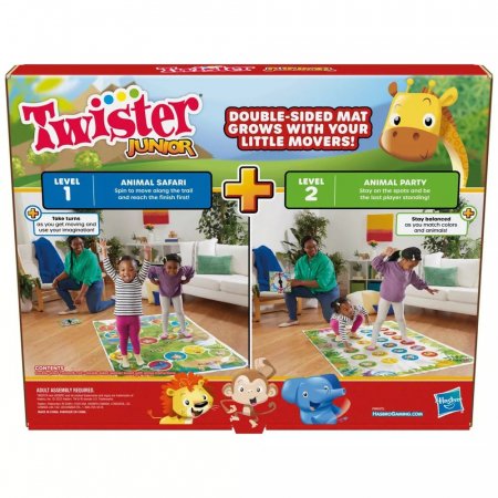 HASBRO GAMING žaidimas Twister Junior (LT), F7478633 F7478633