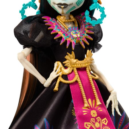 MONSTER HIGH Skullector kolekcinė lėlė – Dia De Muertos Skelita, JDR63 