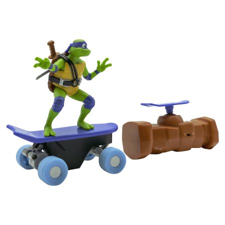 TMNT nuotolinio valdymo riedlentė su figūrėle Half Pipe Leonardo, 71034 71034