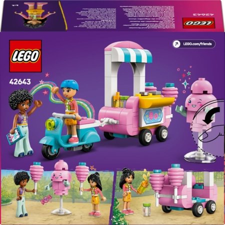 42643 LEGO® Friends Cukraus vatos kioskas ir motoroleris 