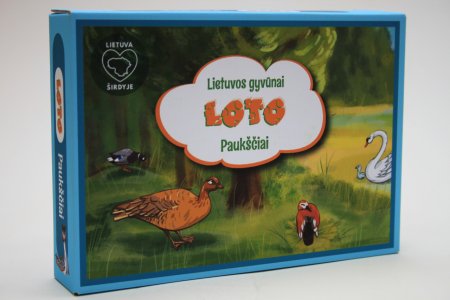 Žaidimas "Loto Paukščiai" LT, 0224 