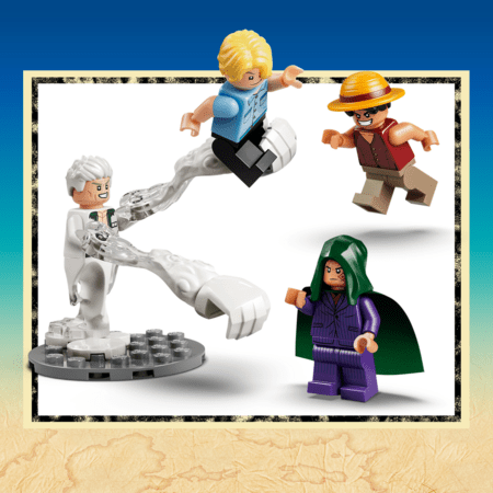 75642 LEGO® ONE PIECE Lemiama kova su Captain Smoker 