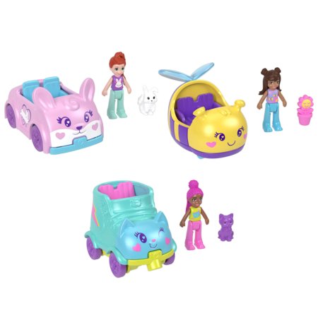 POLLY POCKET automobiliukas asort, HKV55 HKV55