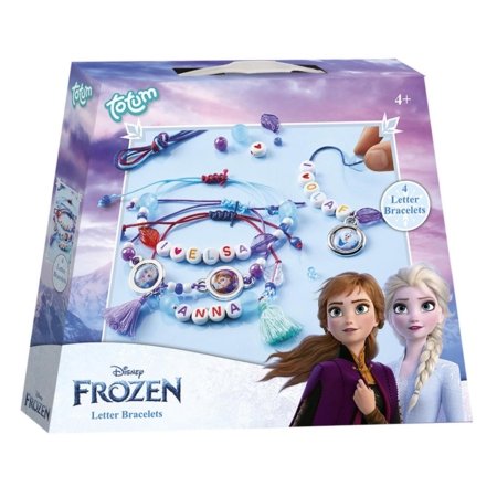 TOTUM FROZEN kūrybinis rinkinys Letter Bracelets, 681460 