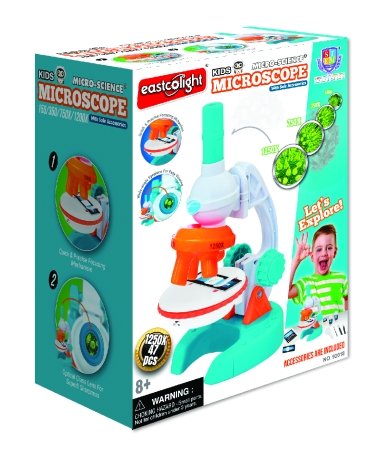 EASTCOLIGHT mikroskopas su aksesuarais, 92018 