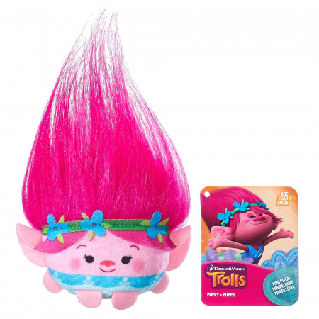 TROLLS maža pliušinė figūrėlė W1 17, asort, B9913EU4 B9913EU4