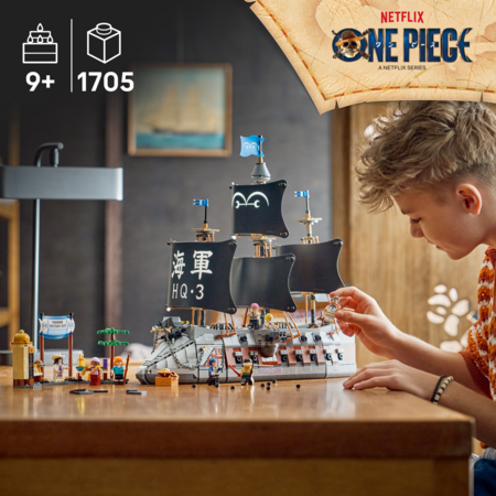 75646 LEGO® ONE PIECE Garp jūrų karo laivas 