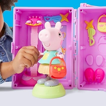 PEPPA PIG drabužių spintos žaidimų rinkinys, G10175L0 