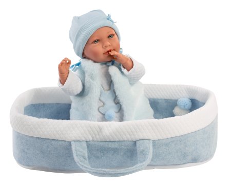 LLORENS verkiantis kūdikis MIMO LLORON CAPAZO CELESTE, 40 cm, 74011 