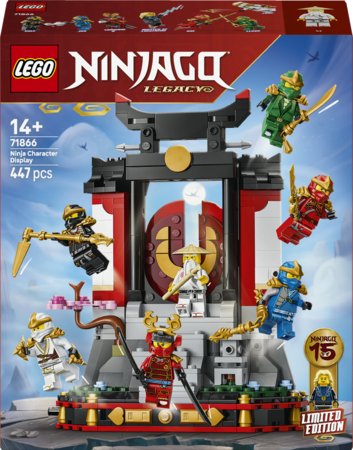 71866 LEGO® NINJA CHARACTER DISPLAY 15TH ANNIVERSARY 