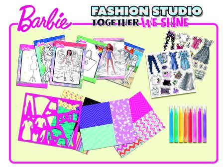 LISCIANI Barbie kūrybinis rinkinys Together We Shine, 12808 