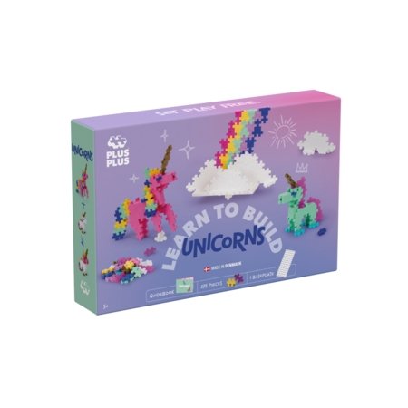 PLUS PLUS konstruktorius Išmok konstruoti vienaragius, 3908 3908