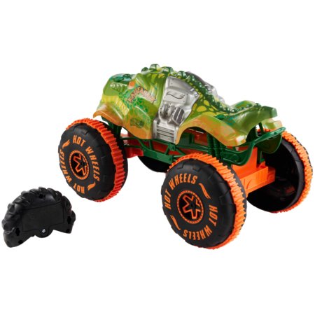 HOT WHEELS Monster Trucks RC automodelis – Rageazauras, JBH03 