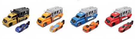 MAISTO DIE-CAST automobilis Burning Key Car Launcher Hauler, asort., 15102 