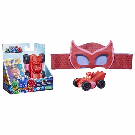 PJ MASKS mašinėlė ir herojaus kaukė, asort., F37255L0 F37255L0