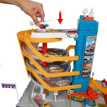 MATCHBOX rinkinys Transporto centras, HXL47 