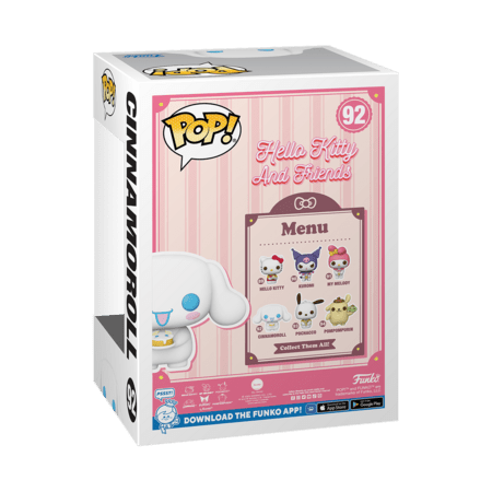 FUNKO POP! vinilinė figūrėlė: Sanrio: Hello Kitty - Cinnamaroll with Cake, 80313 