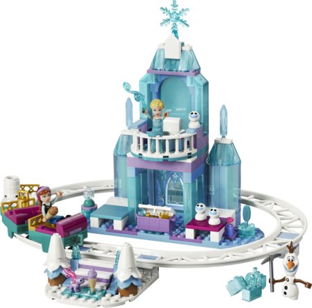 43281 LEGO® ǀ „Disney Frozen“ Elzos ledo pilis ir smagus pasivažinėjimas rogėmis 