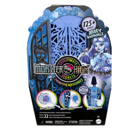 MONSTER HIGH Skulltimates siurprizų rinkinys – Ebė, paslaptingų monstrių serija, HXH87 