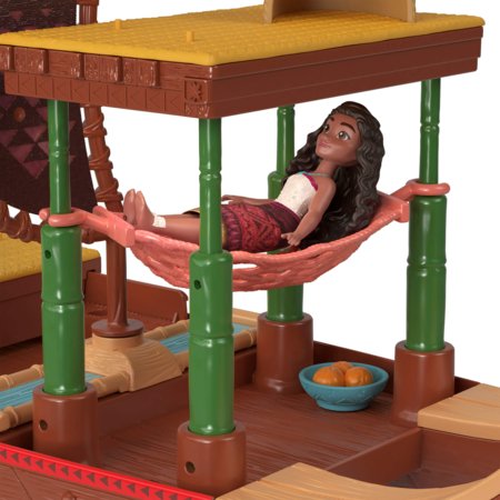 DISNEY MOANA mažųjų lėlių rinkinys Transforming Boat, JBT54 
