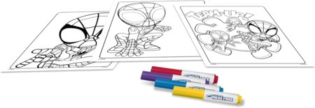 CRAYOLA spalvinimo rinkinys Color Wonder Spidey, 75-4611 