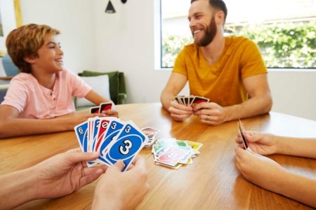 MATTEL GAMES UNO kortos Deluxe, K0888 